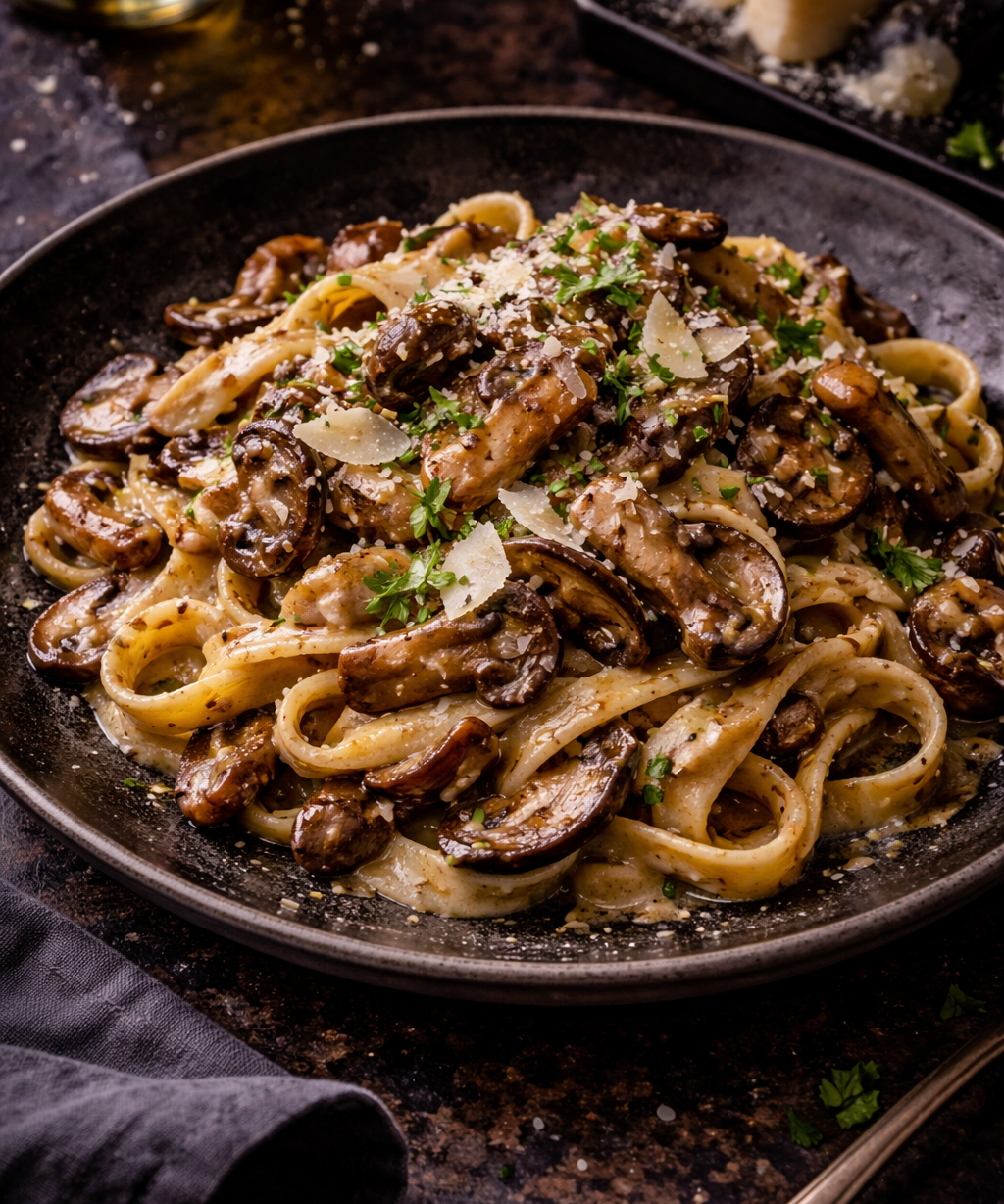 Truffle Mushroom Tagliatelle