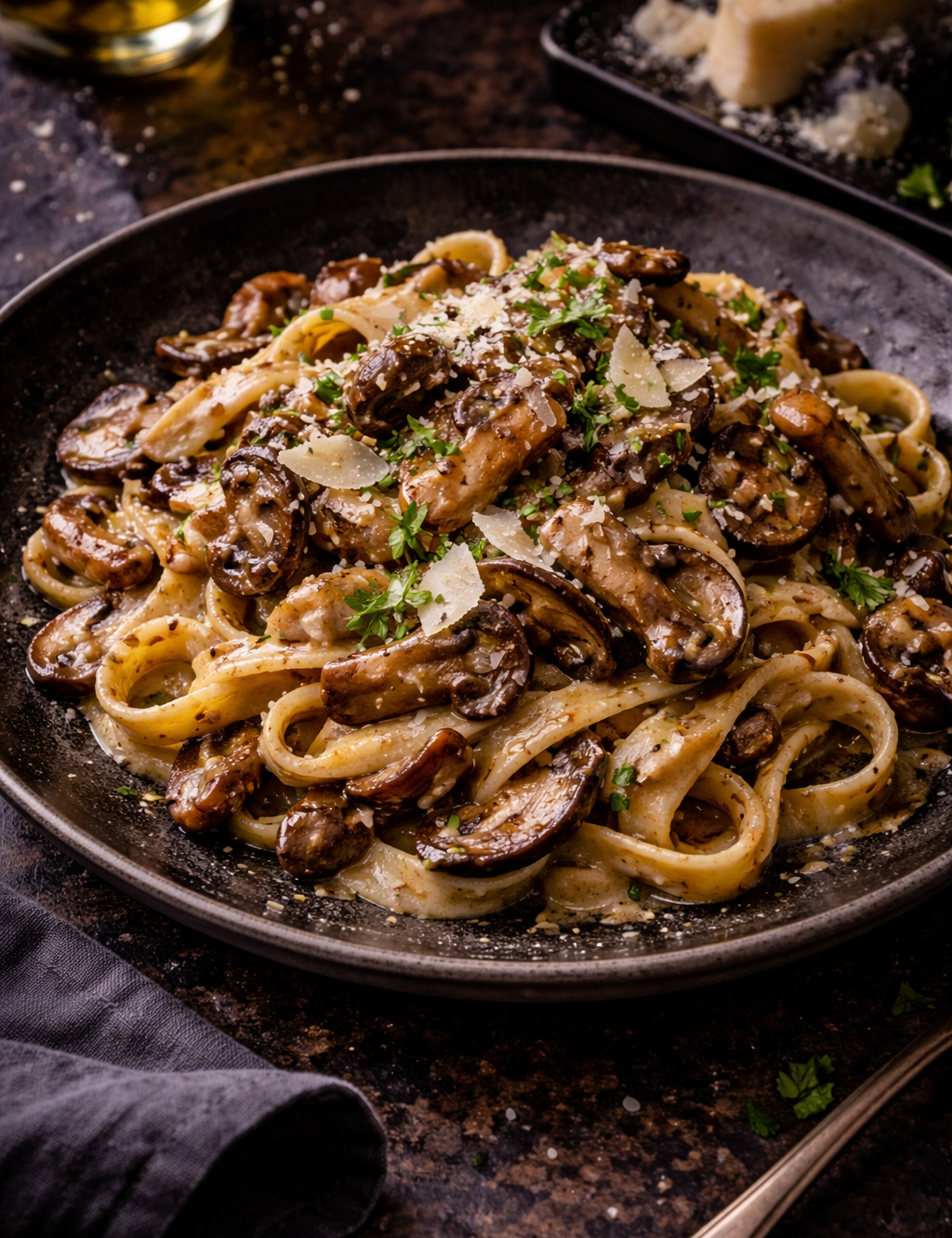 Truffle Mushroom Tagliatelle