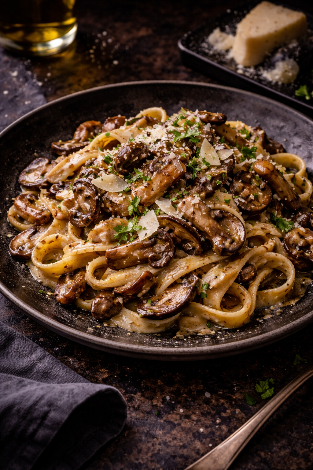 Truffle Mushroom Tagliatelle