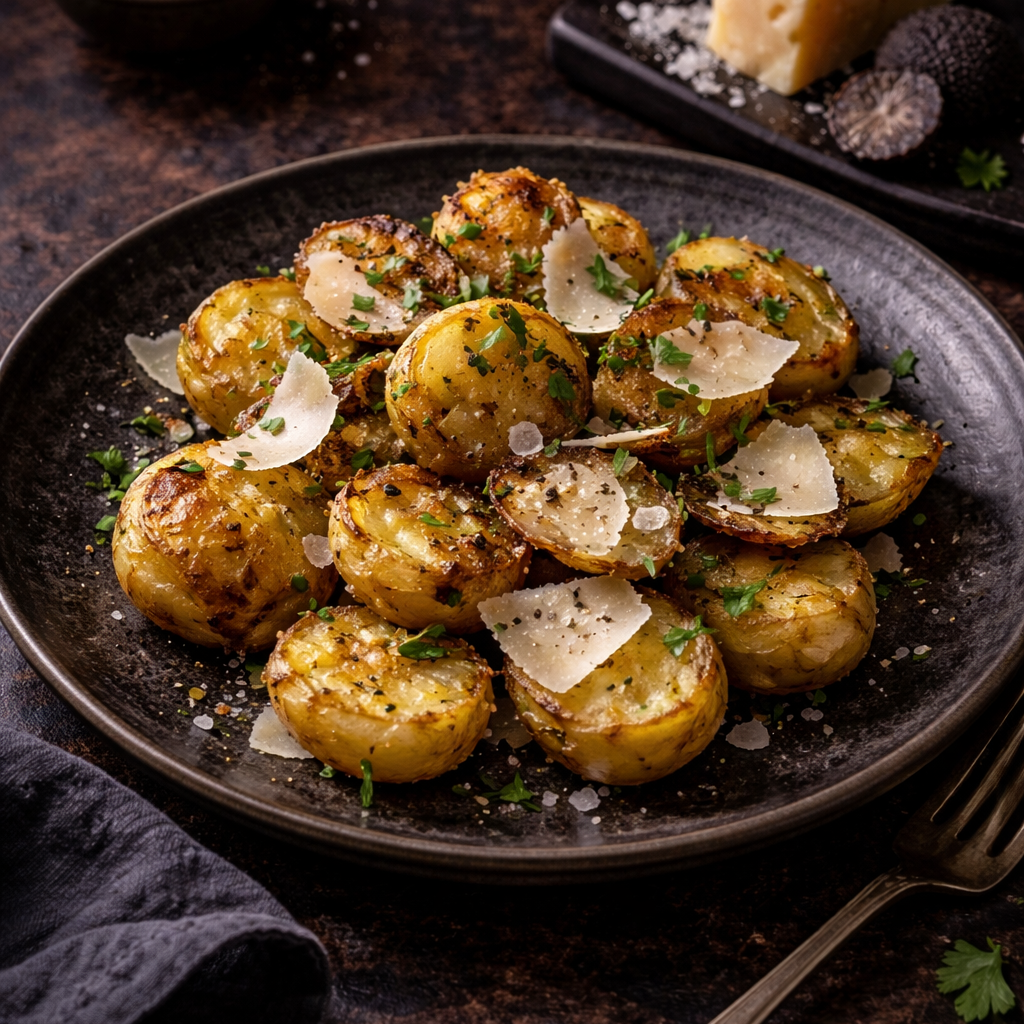 Truffle Oil, Parmesan & Crispy Potato
