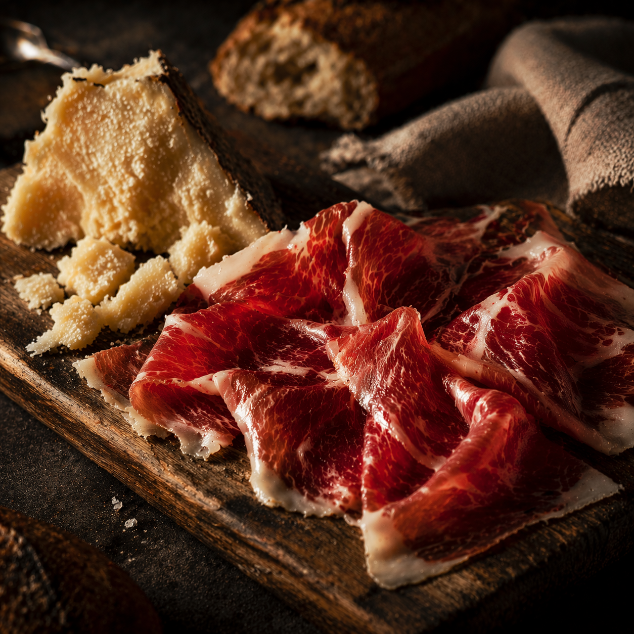 Serve at room temperature as part of a charcuterie selection