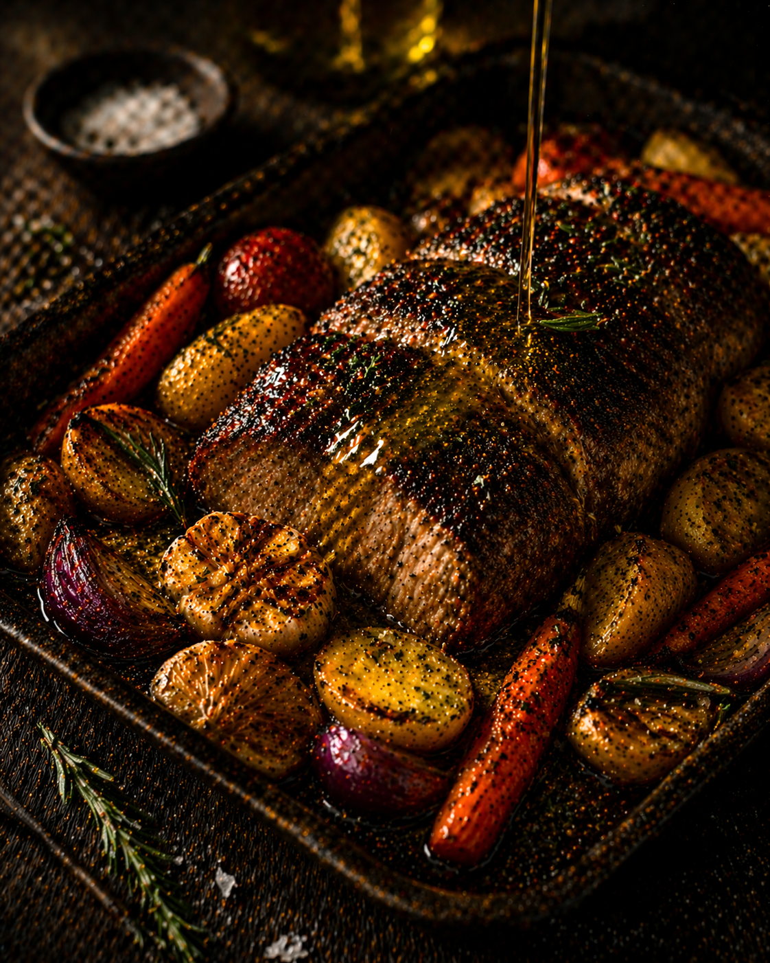 Use for slow cooking, braising or roasting