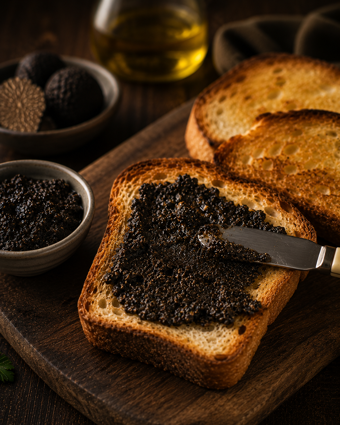 Spread on warm bread or toasted brioche 