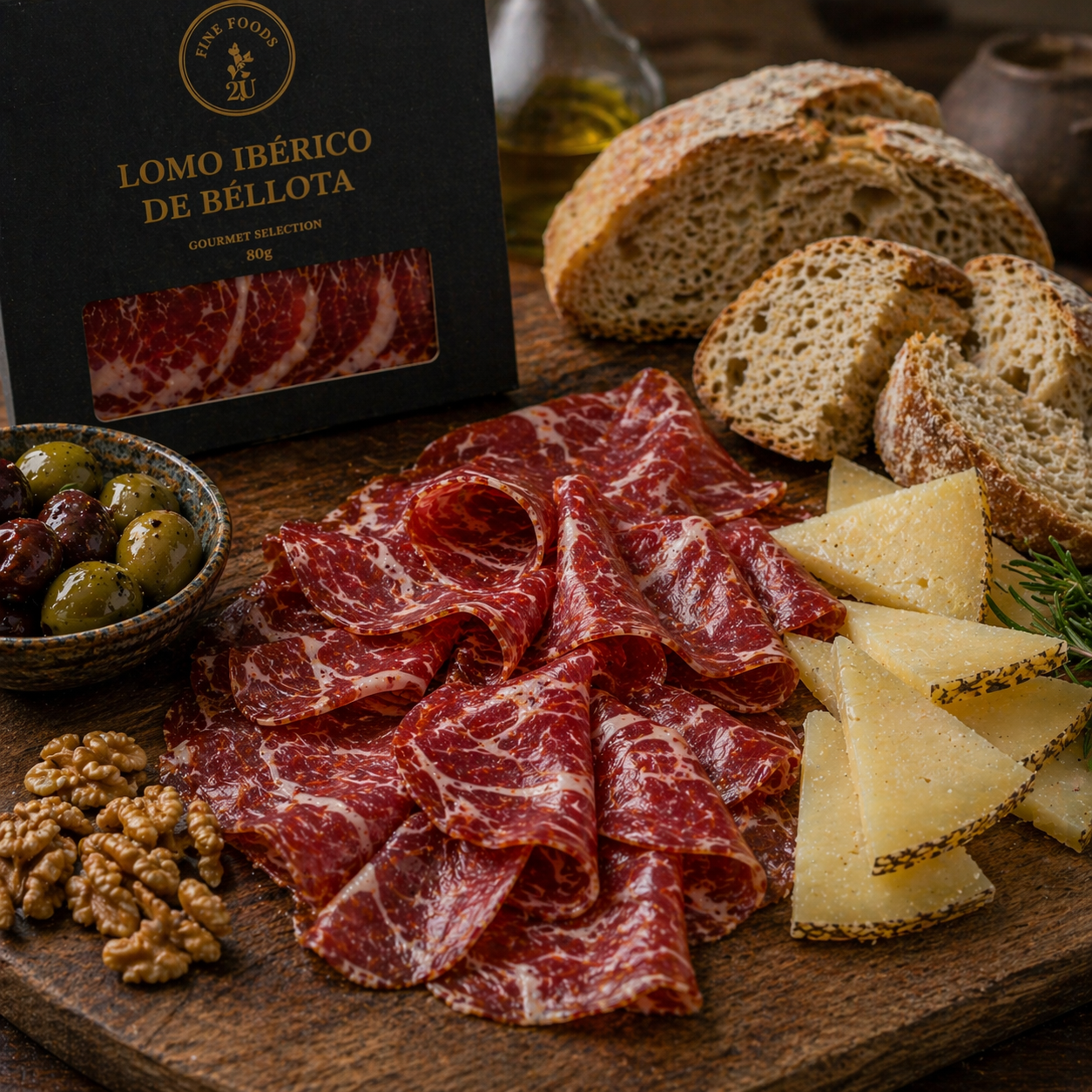 Serve at room temperature as part of a charcuterie board