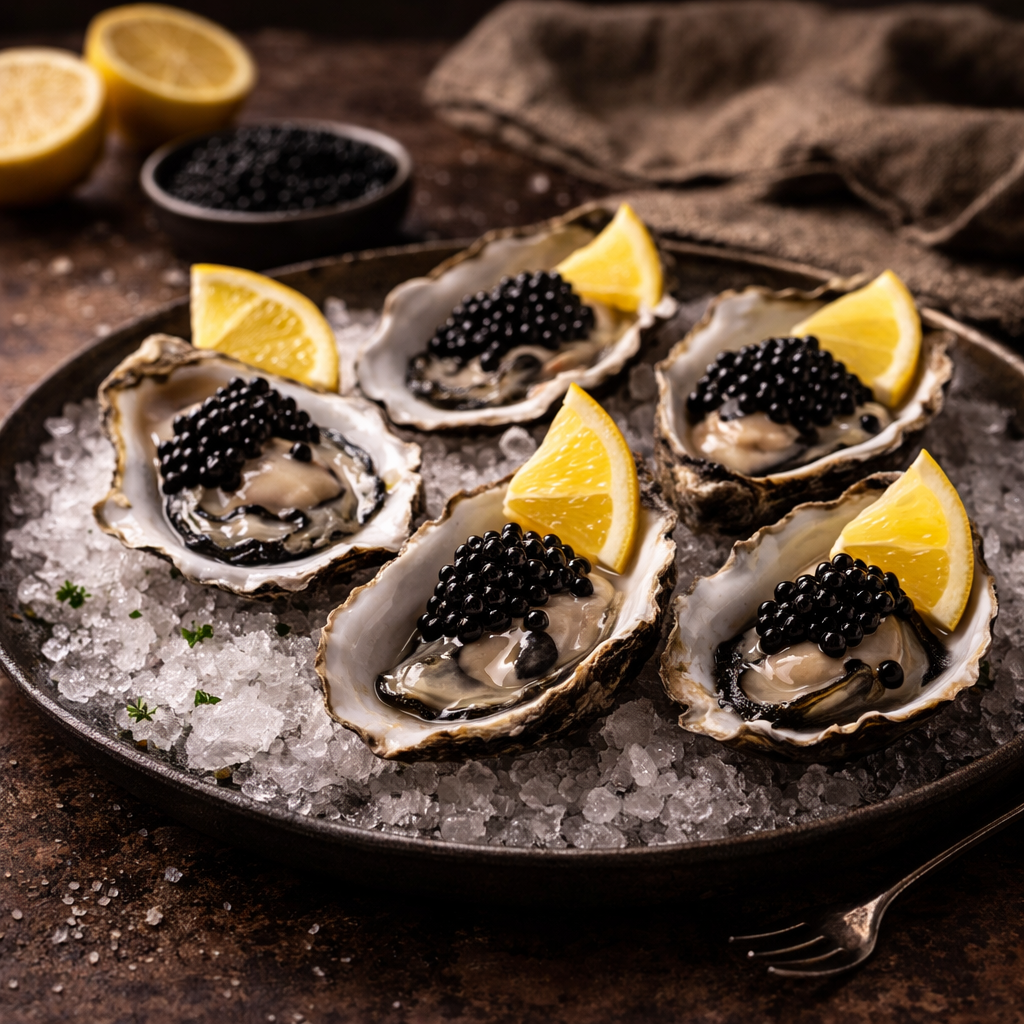 Finish delicate dishes with a touch of luxury