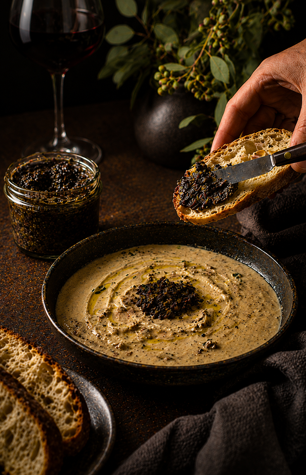 Stir truffle pâté through sauces or spread on warm bread
