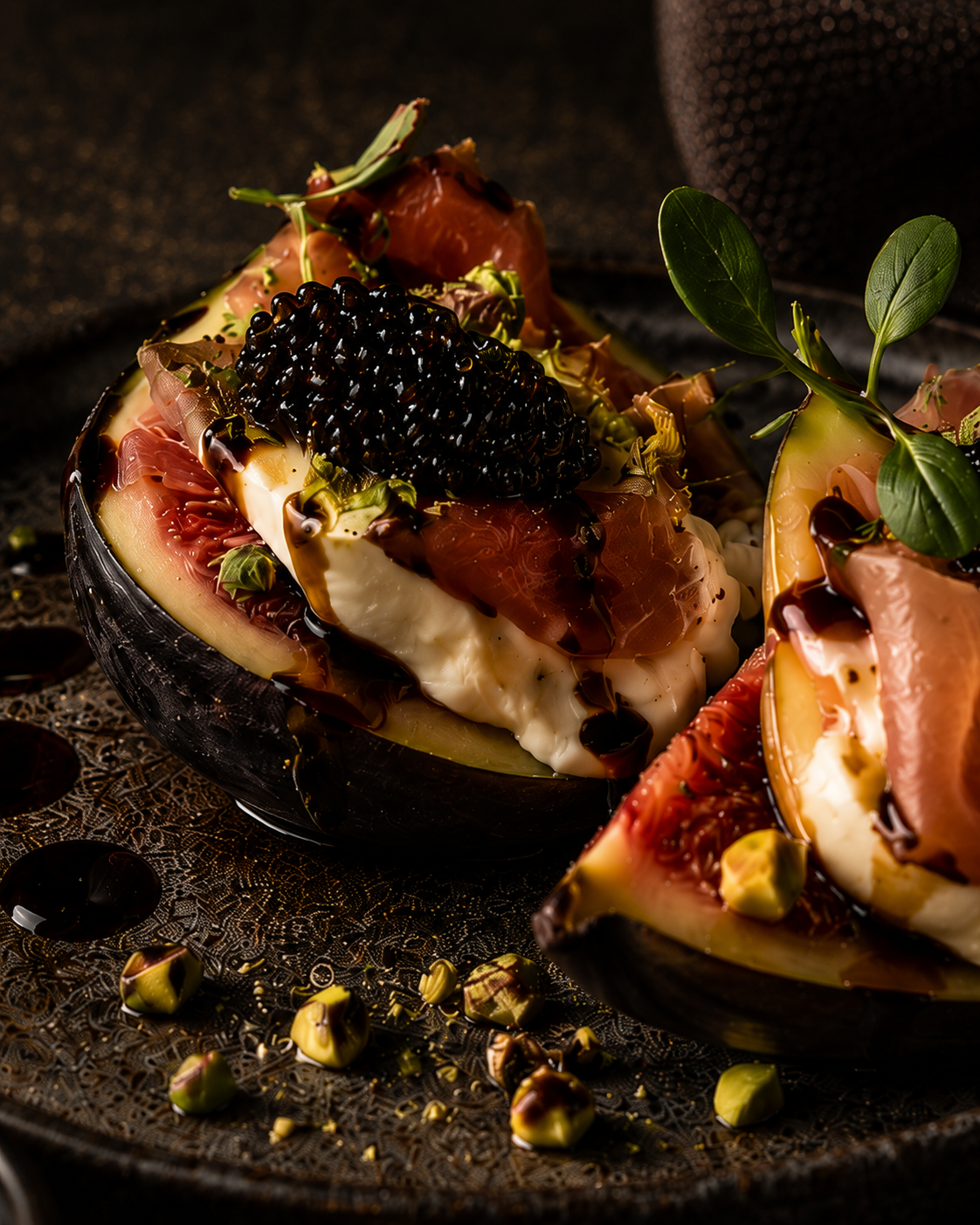 Burrata, Figs &amp; Pedro Ximénez