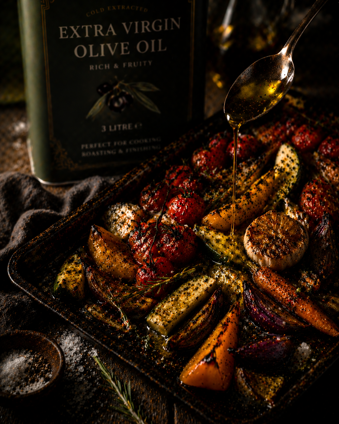 Use for cooking, roasting or finishing dishes