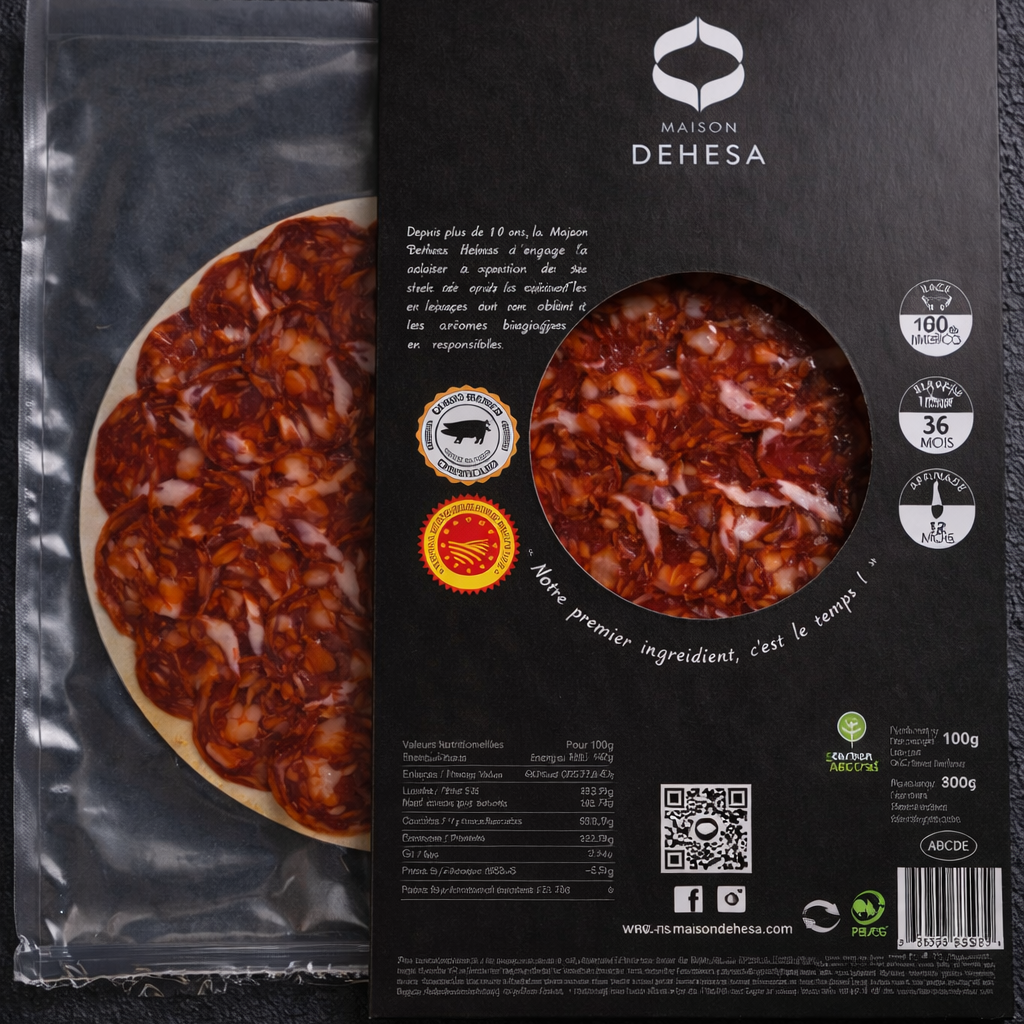 Sliced Chorizo Iberico de Bellota 100g