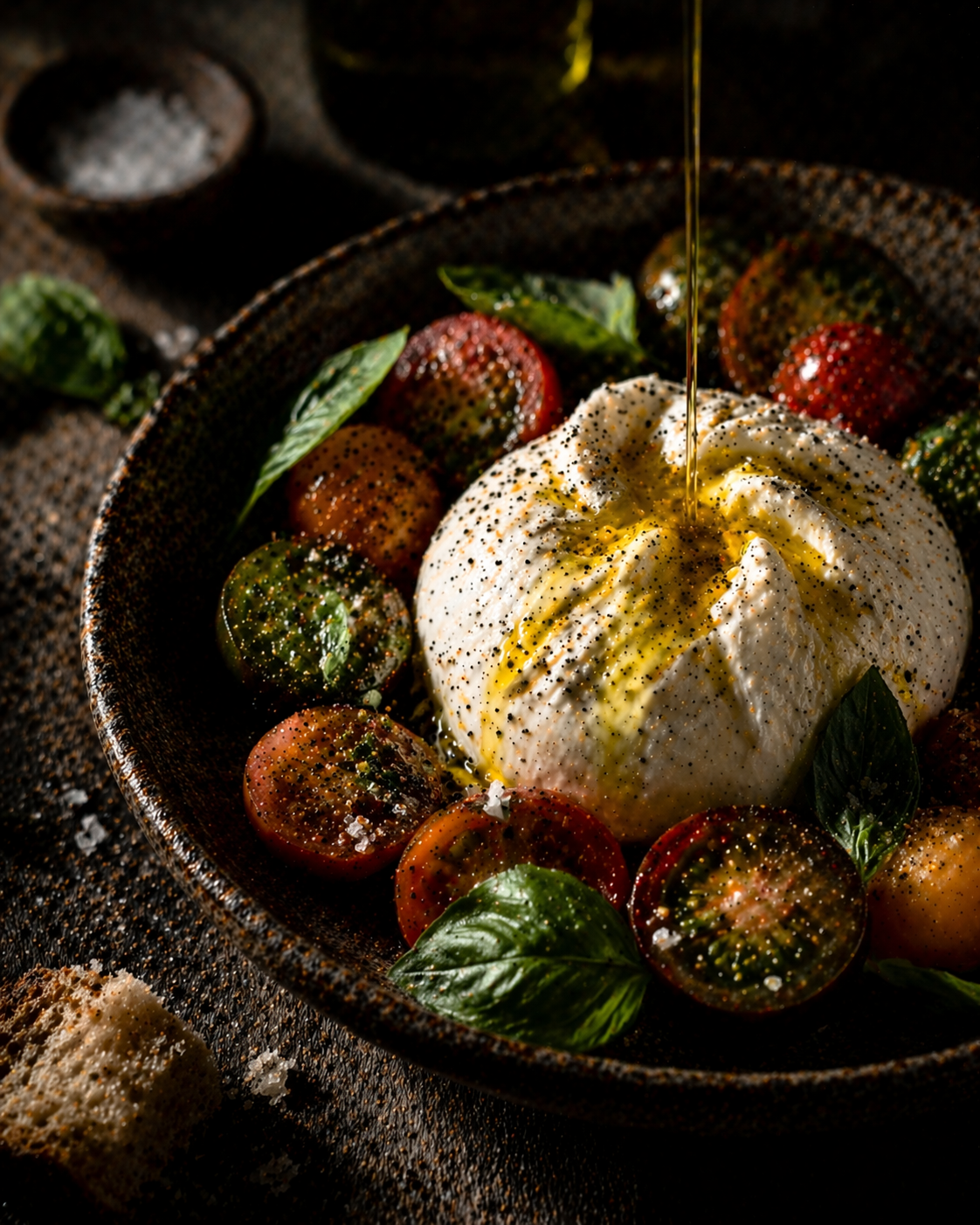 Drizzle over salads, vegetables or burrata