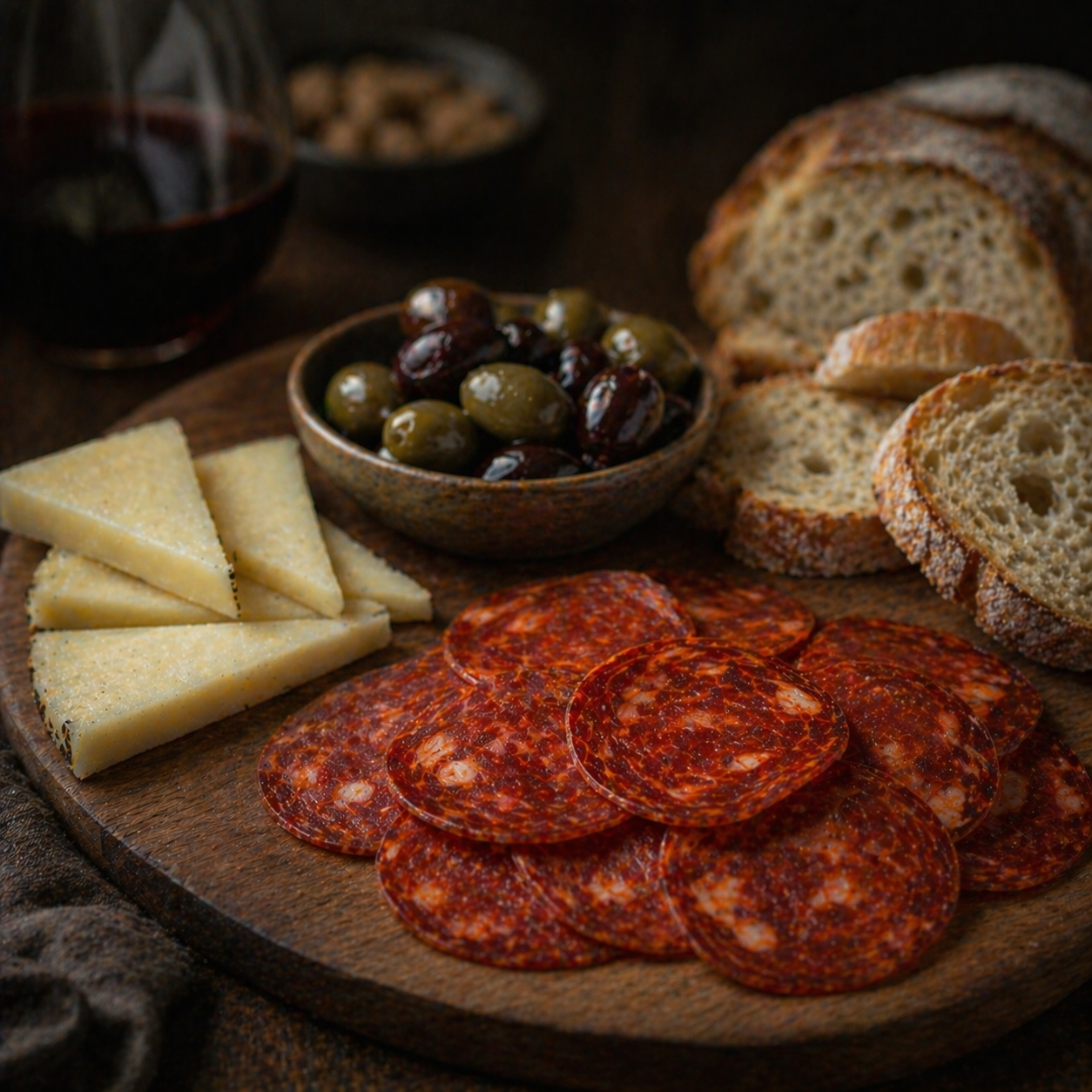 Pair with Manchego, olives and crusty bread
