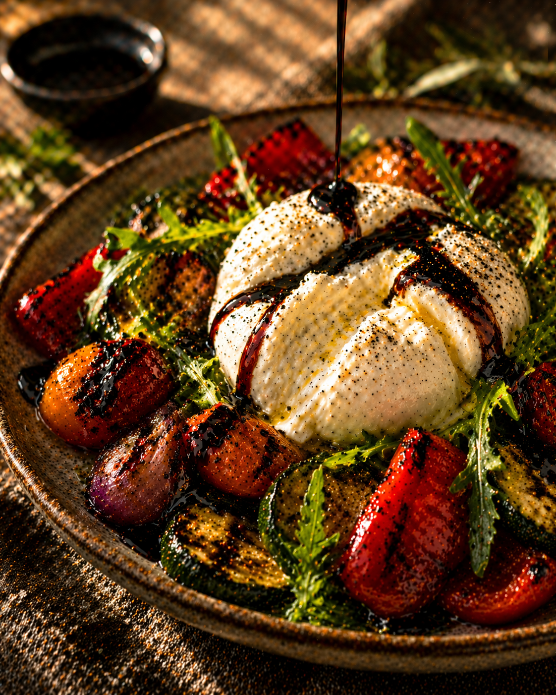 Drizzle over salads, roasted vegetables or burrata
