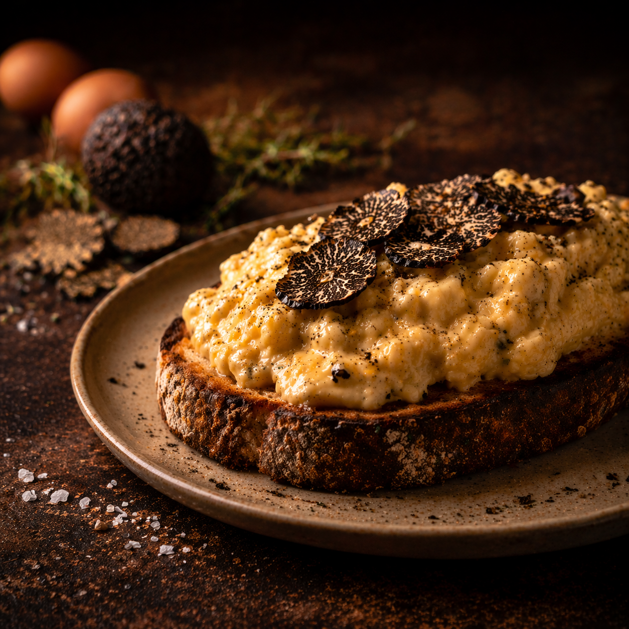 Add to eggs or creamy dishes for subtle aroma